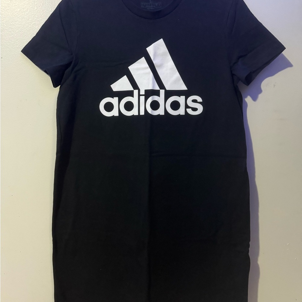 Adidas Black Midi Dress